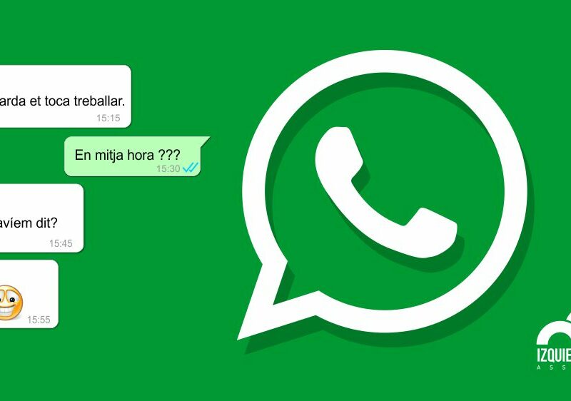 Whatsapp en la empresa no - Izquierdo i Tugas Associats - Assessoria Gavà - GESTORIA IZQUIERDO