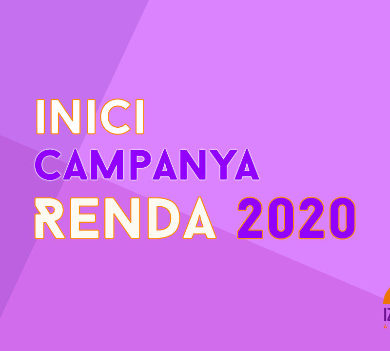 Inici Campanya Renda 2020 - Izquierdo i Tugas Associats - Gestoria Izquierdo - Abril 2020