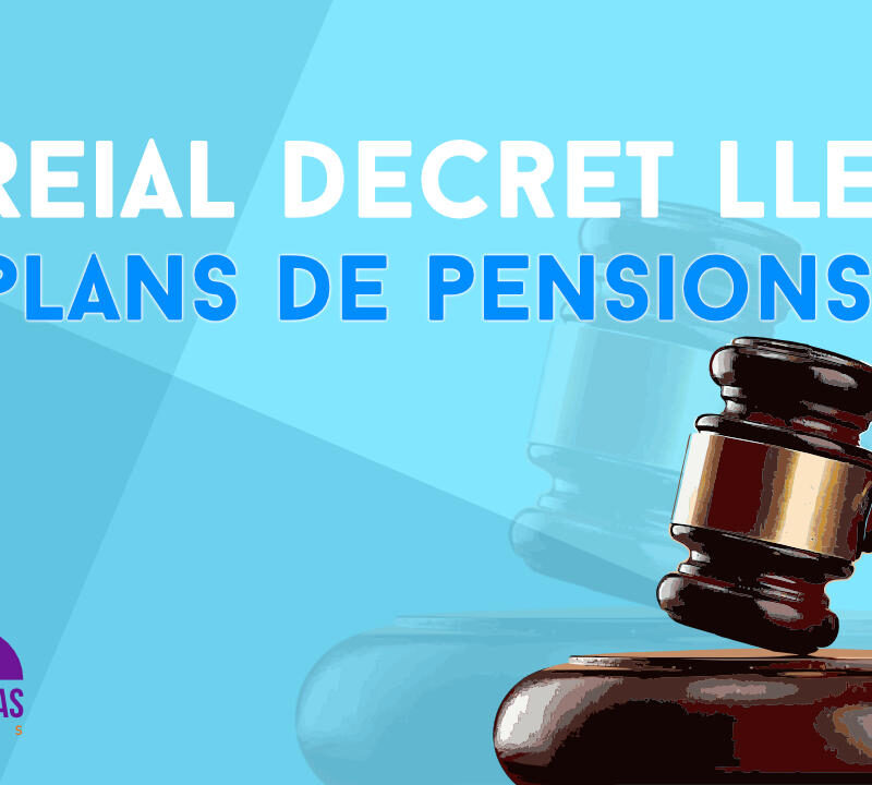 Plans de pensions - Reial Decret Llei - Covid 19Izquierdo i Tugas Associats - Gestoria Izquierdo - Abril 2020